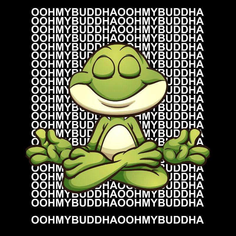 Oooh ma grenouille de Bouddha