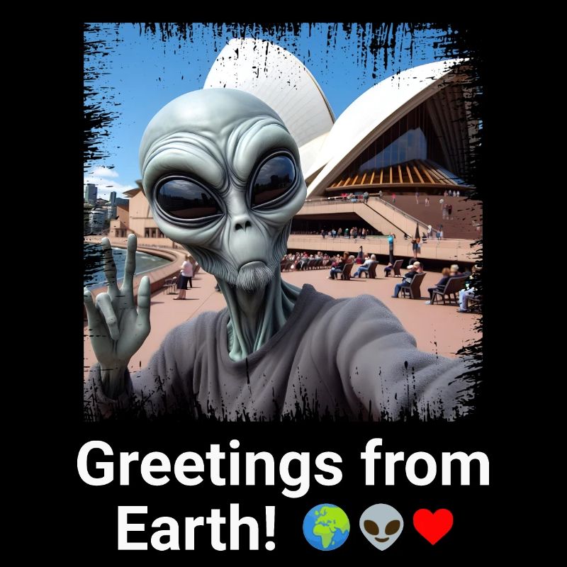 Aliens Down Under - Begegnung im Opernhaus