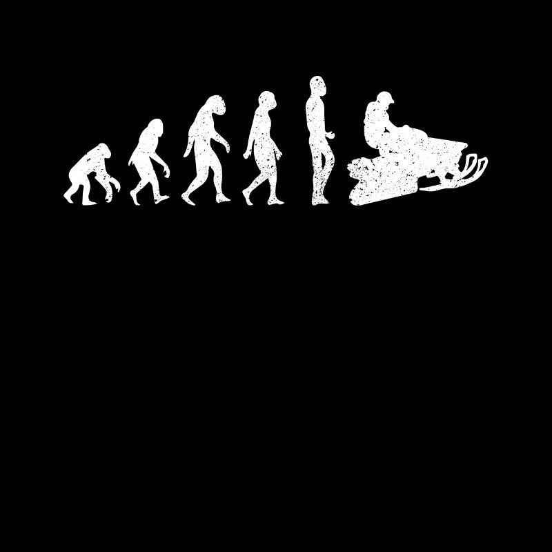 Schneemobil Evolution Schnee Wintersport Geschenk