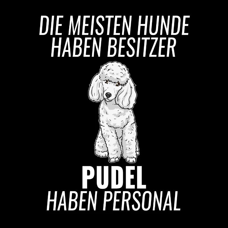 Pudel Personal Hunde Hundehalter Geschenk