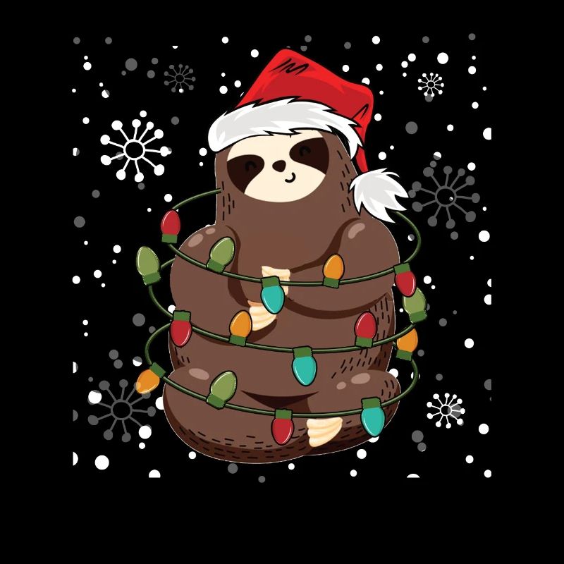 Faultier Weihnachten Weihnachtsgeschenk Geschenk