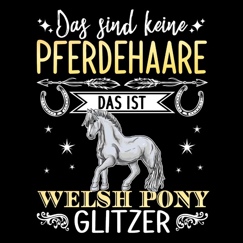 Ce ne sont pas des poils de cheval, c’est Welsh Pony Glit