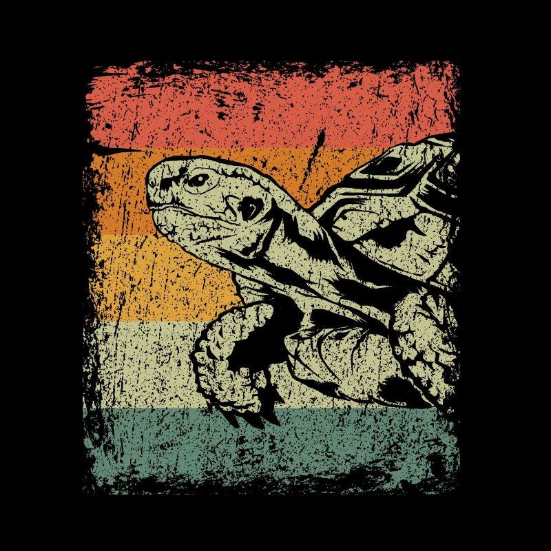Vintage Turtle Animal Gift