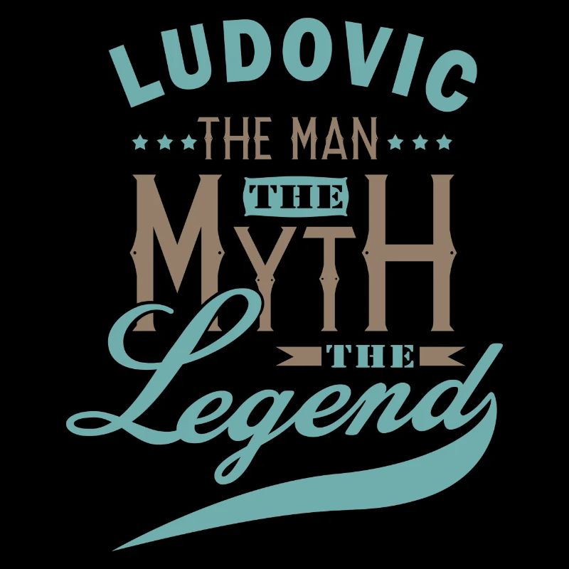 Ludovic tshirt personalized name ludovic