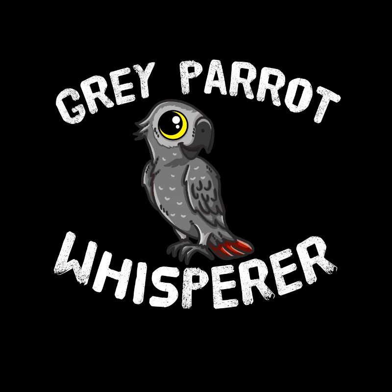 Perroquet Gris Whisperer Perroquet Gris Oiseau Nerd