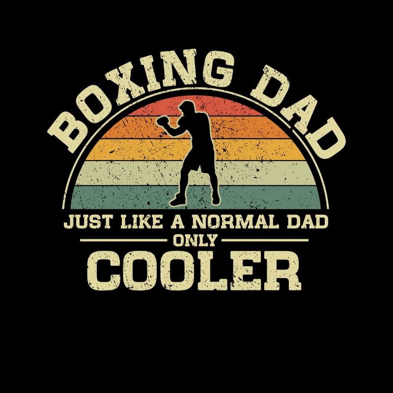 Boxe Papa Normal Père Seulement Cool Papa