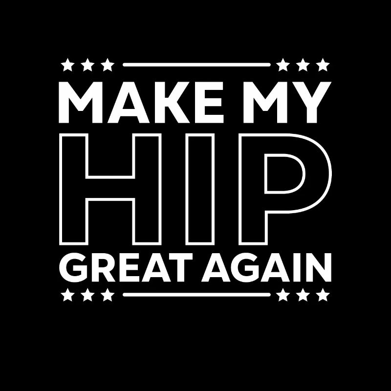 Make My Hip Great Again Unfall Patient Krankenhaus