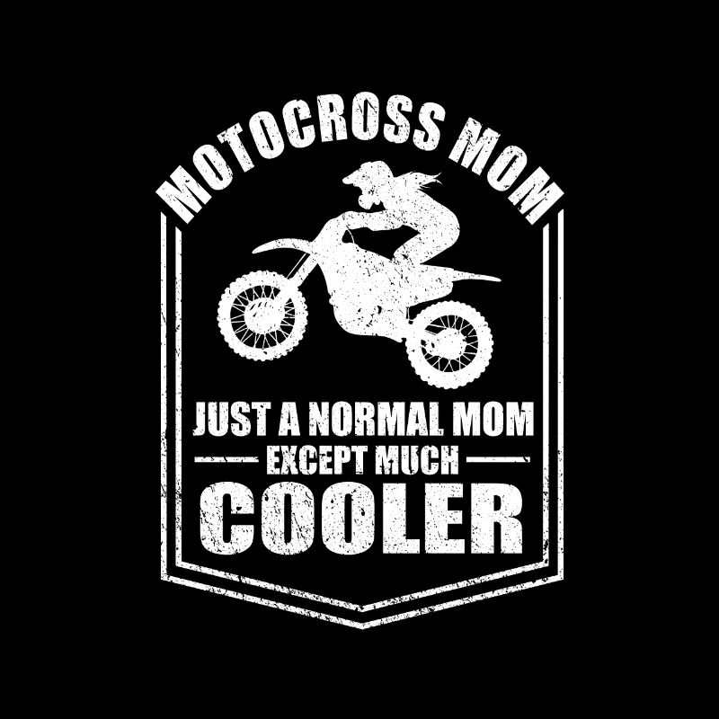 Motocross Mama Lustige Mutter Sprüche Muttertag