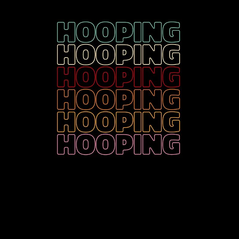 Retro Vintage Hooping Hooping Hula Hoops