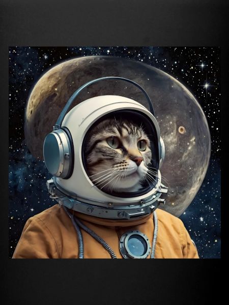chat avec casque astronomies