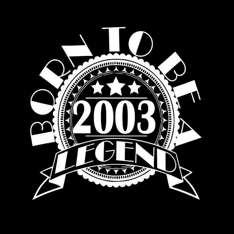 Légende 2003 Naissance cadeau Année Année Année