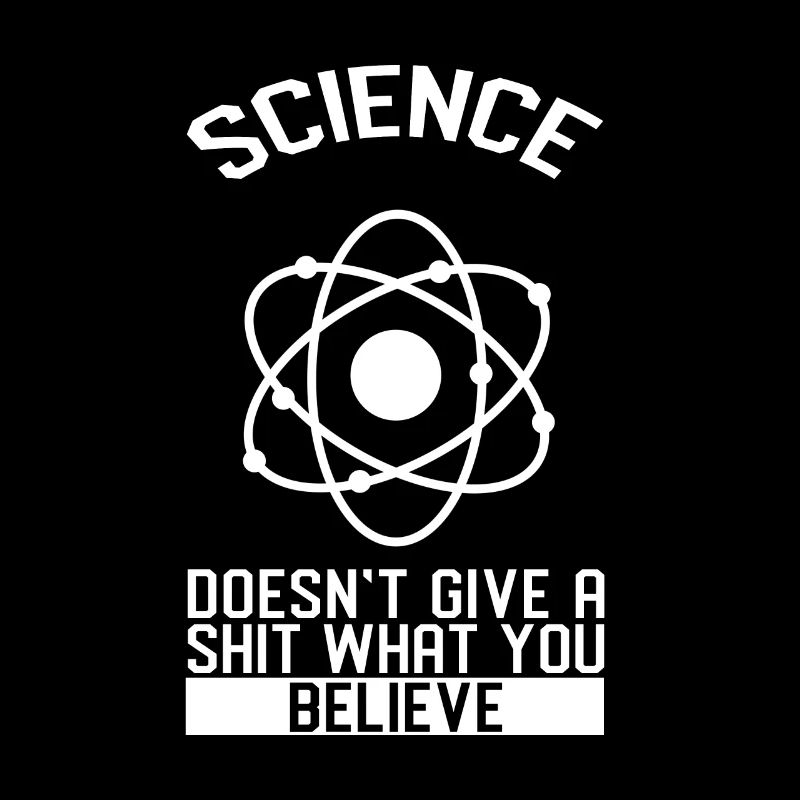 Glaube An Die Wissenschaft Nerd Geschenk