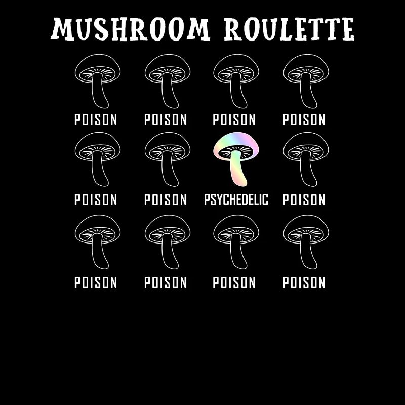 Champignon Roulette Magic Shrooms Cadeau Goa