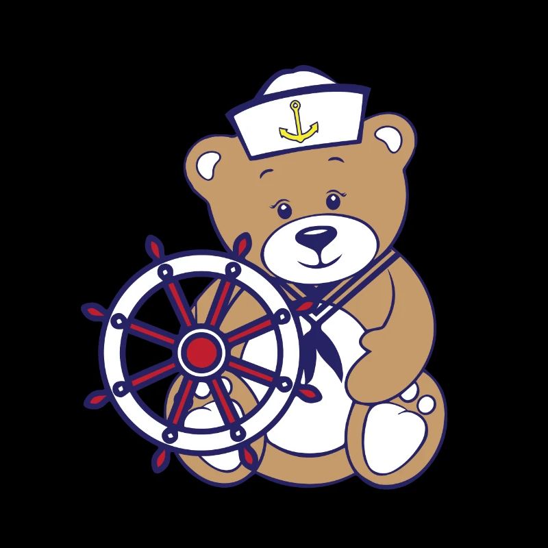 Teddy bear as a sailor