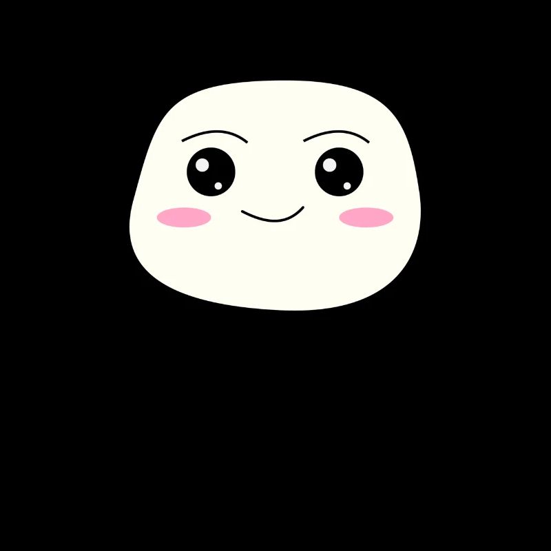 Kawaii Marshmallow - joli visage