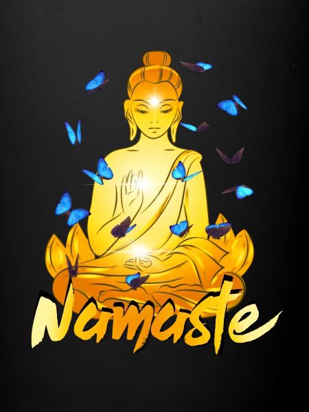 Namaste Yoga Buddha