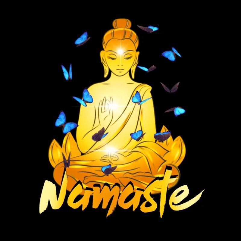 Namaste Yoga Buddha