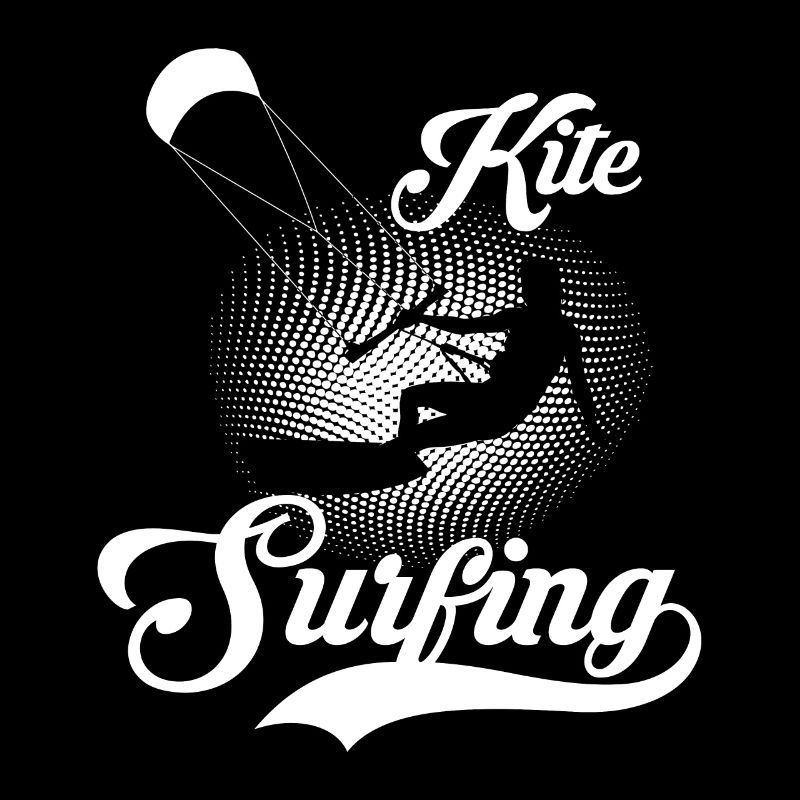 Surfeur de kitesurf kitesurf