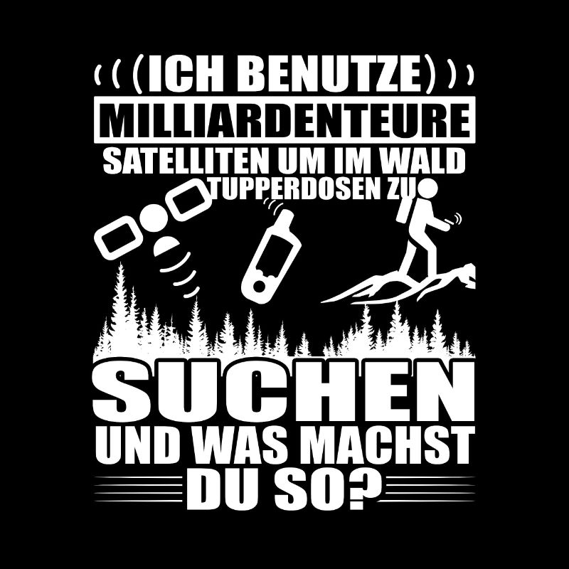 Lustiges Geocaching Design