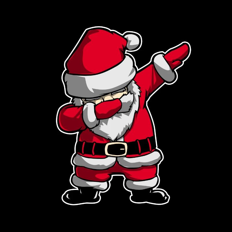 Dabbing Santa Weihnachtsgeschenk