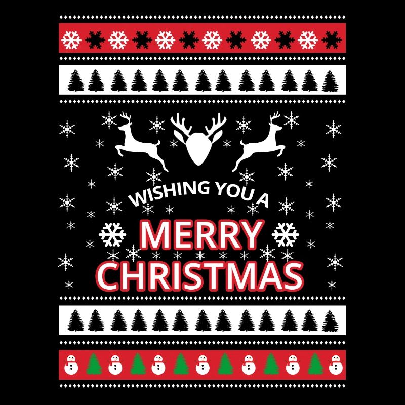 Ugly Christmas Joyeux Noël