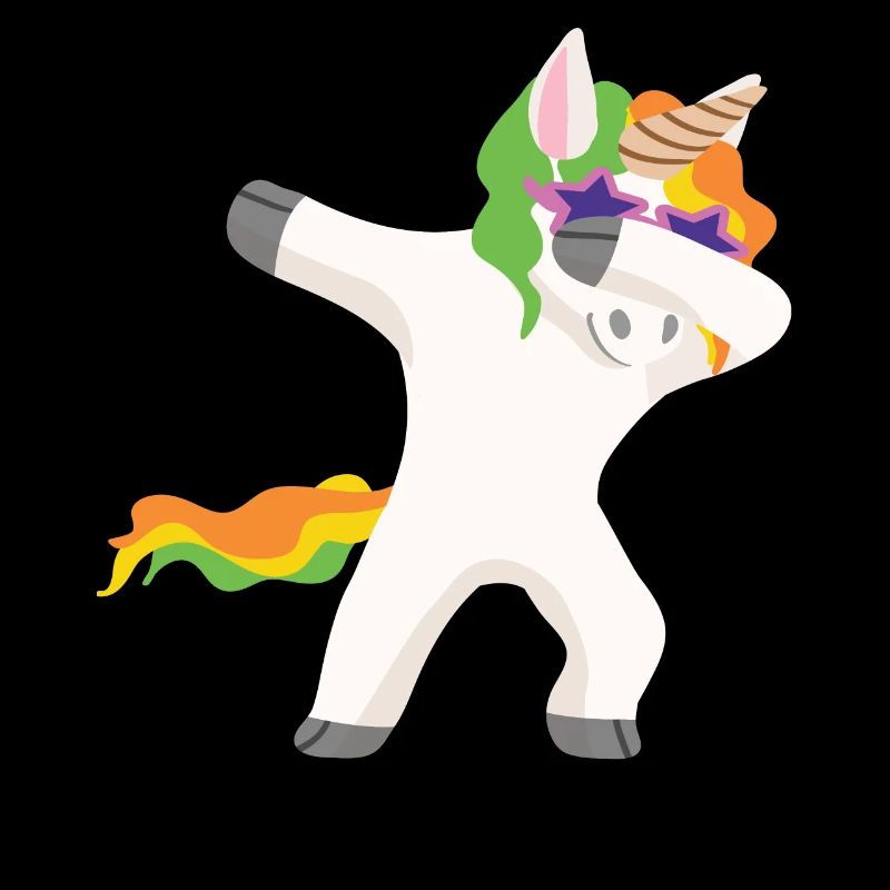 Dabbing Unicorn Dab dabbendes Einhorn