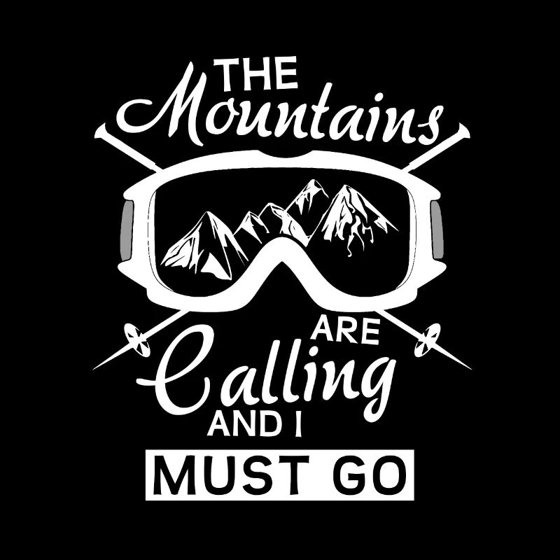 Mountains calling - skifahrer - Montagnes