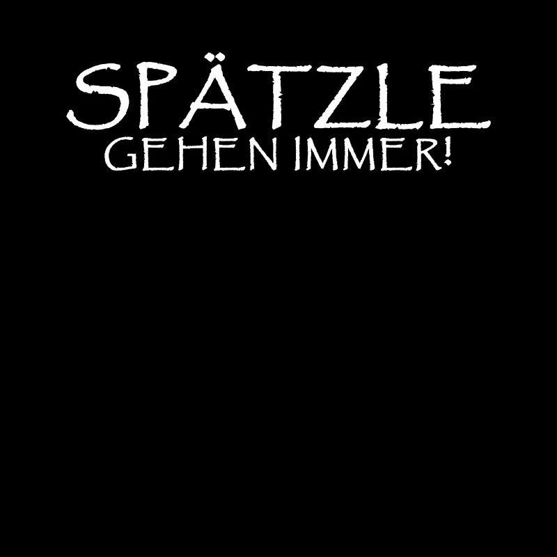 Spätzle Gehen Immer