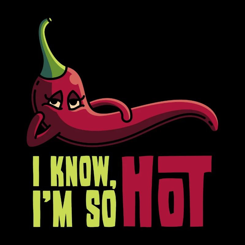 Je suis si chaud, piment cadeau épicé
