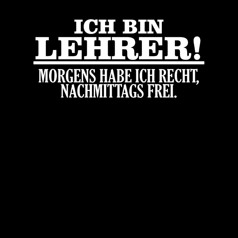 Ich bin Lehrer