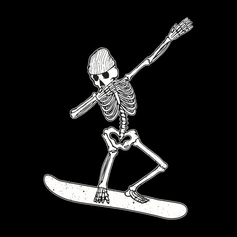 Cooles Snowboarder TShirt