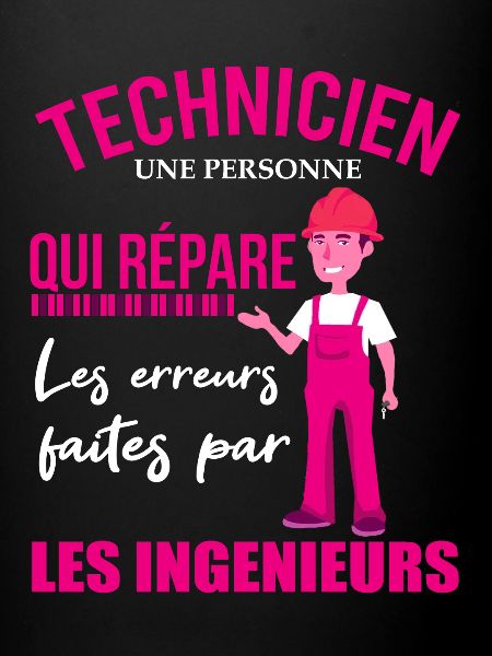 Technicien shirt • Maintenance • Cadeau