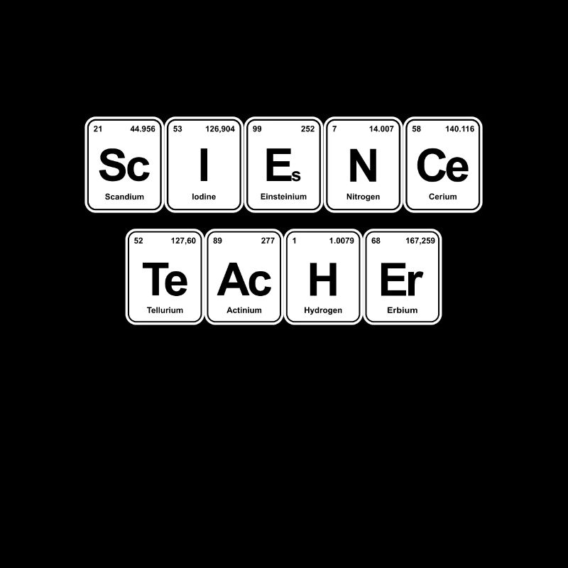 Tableau périodique Professeur de sciences Professeur de chimiste