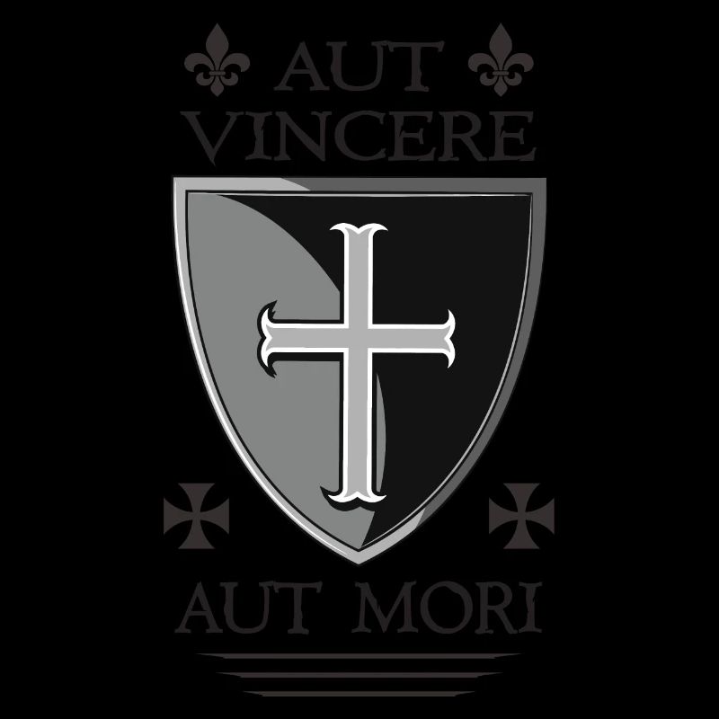 Bouclier croisé templier