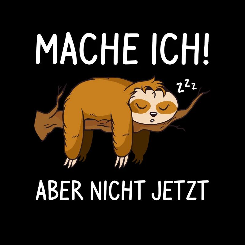Faultier müde und schläfrig macht ein Nickerchen