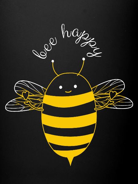 Abeille heureuse