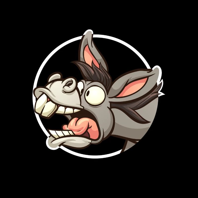 Funny Donkey âne Mulet