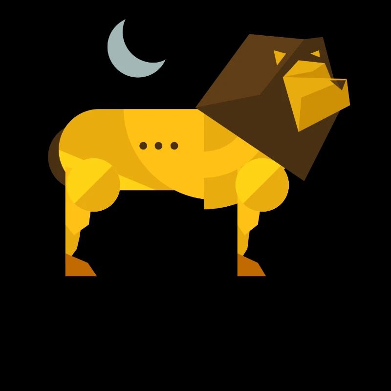 Polygon Lion