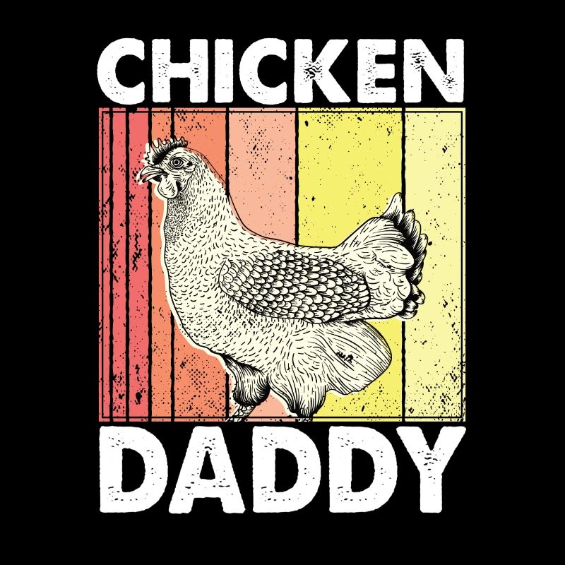 Chicken Daddy Chicken Farmer Gift