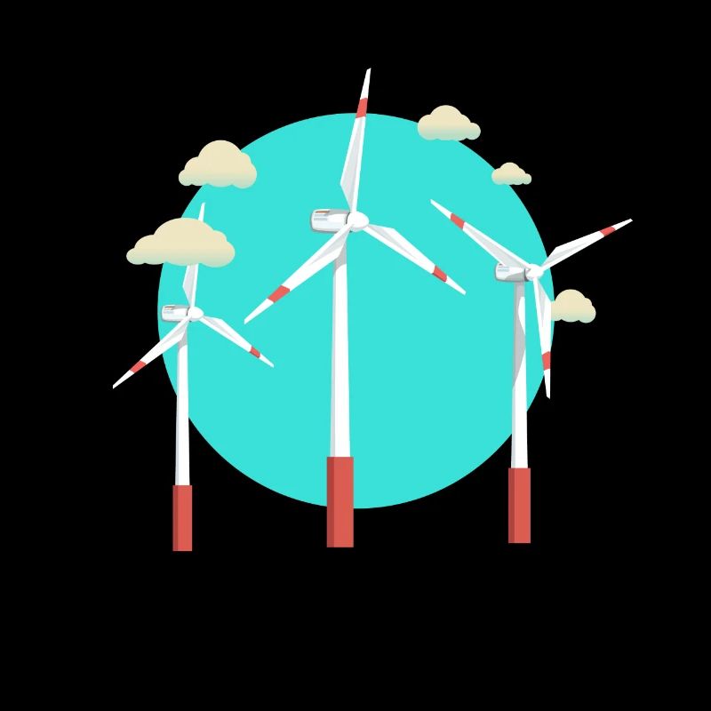 Windpower Windkraft Windrad