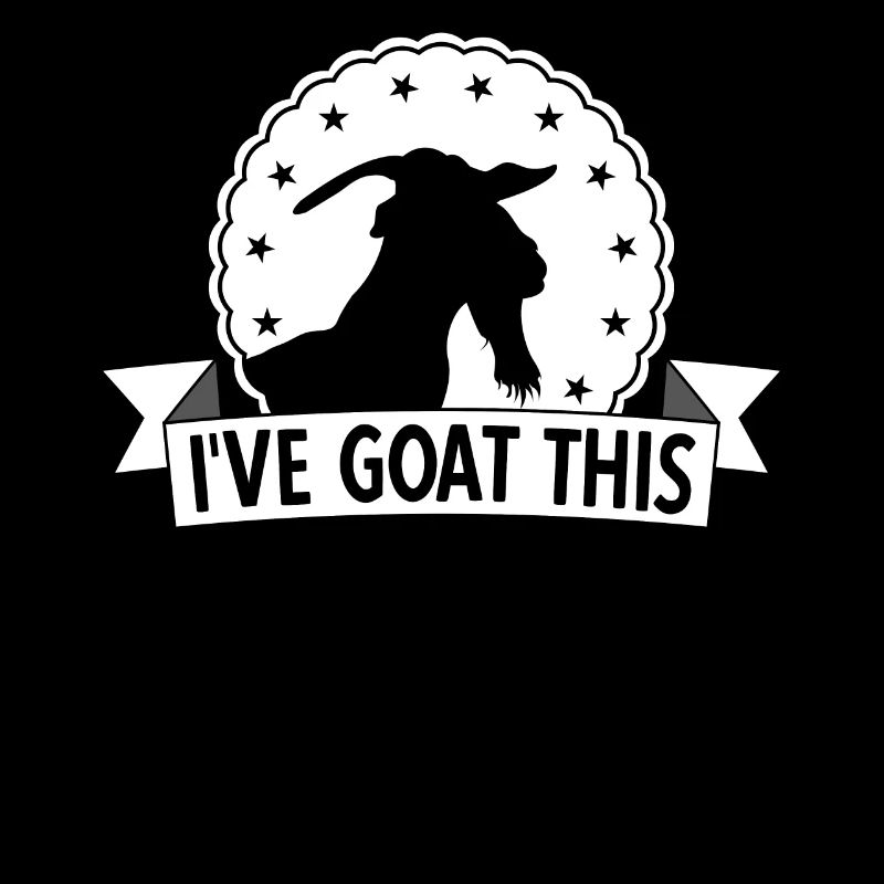 Chèvre Drôle chèvre Phrase Jeu de mots Goat This