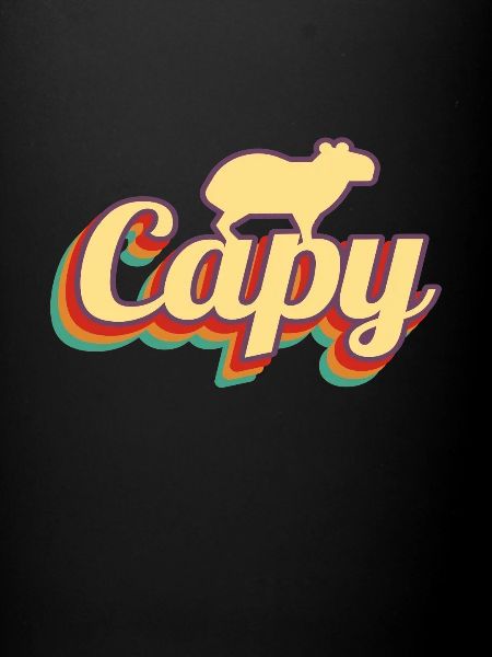 Capybara Rétro Capibara