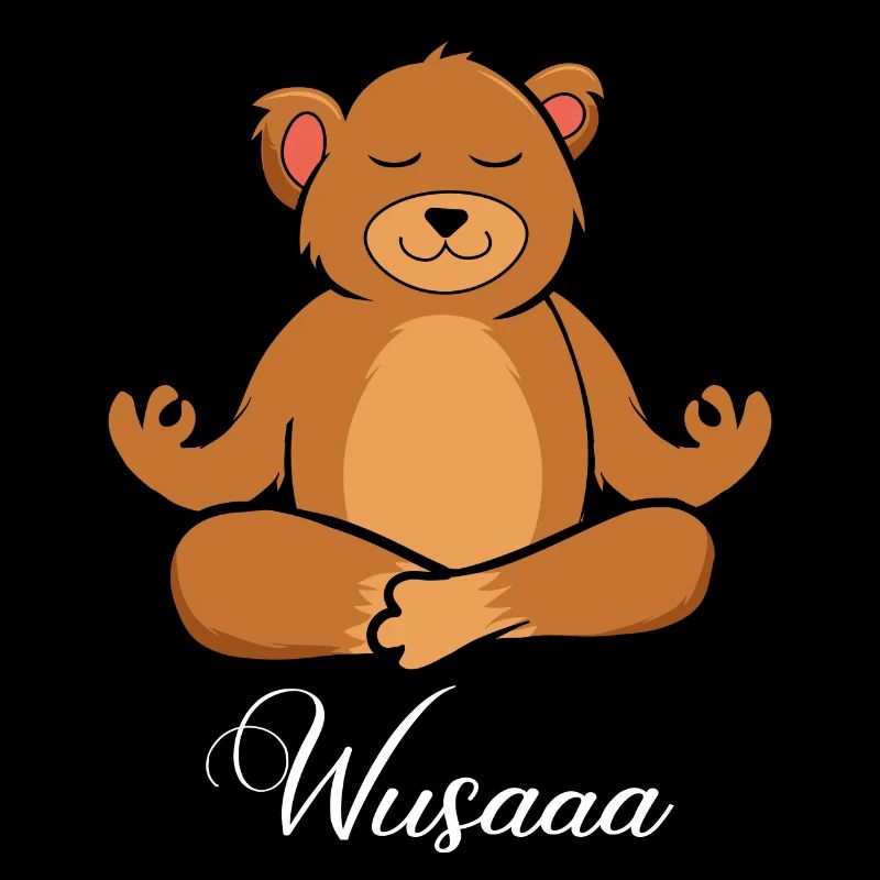 Auszeit Durchatmen Wusaaa Bär