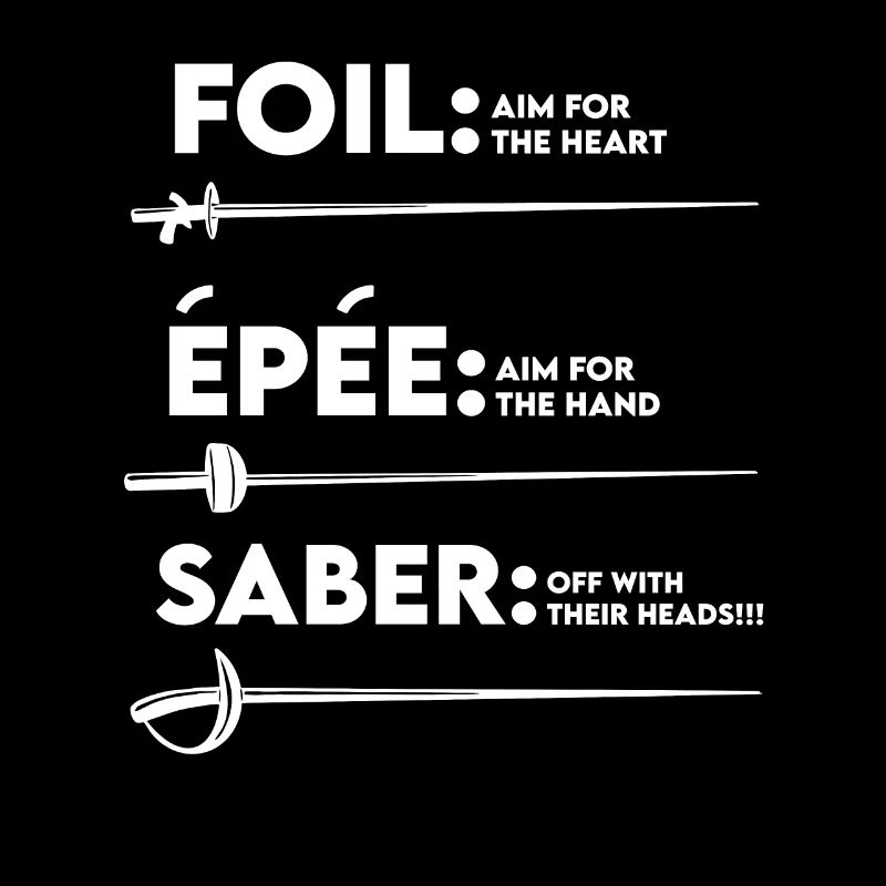Fencing Foil Epee Saber