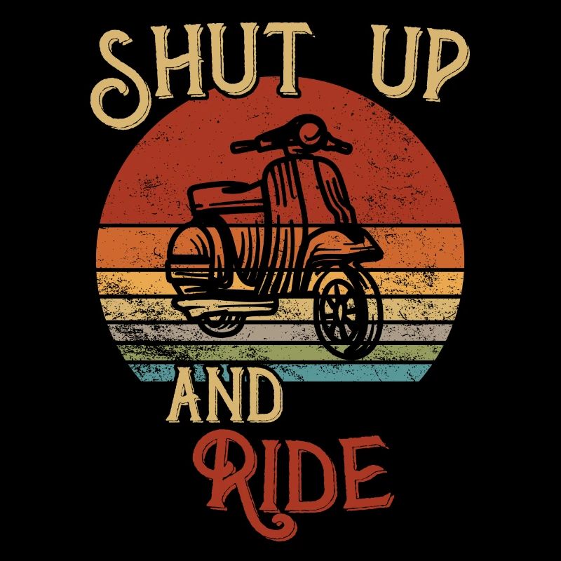 Shut up and Ride / Moped