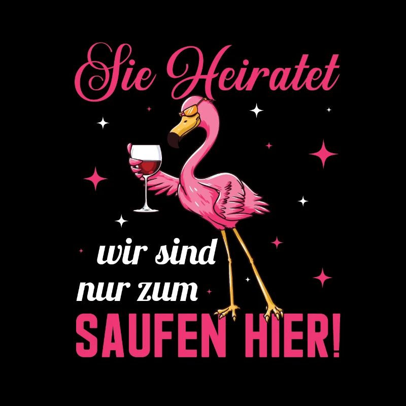 Flamingo JGA Geschenk Junggesellenabschied Party