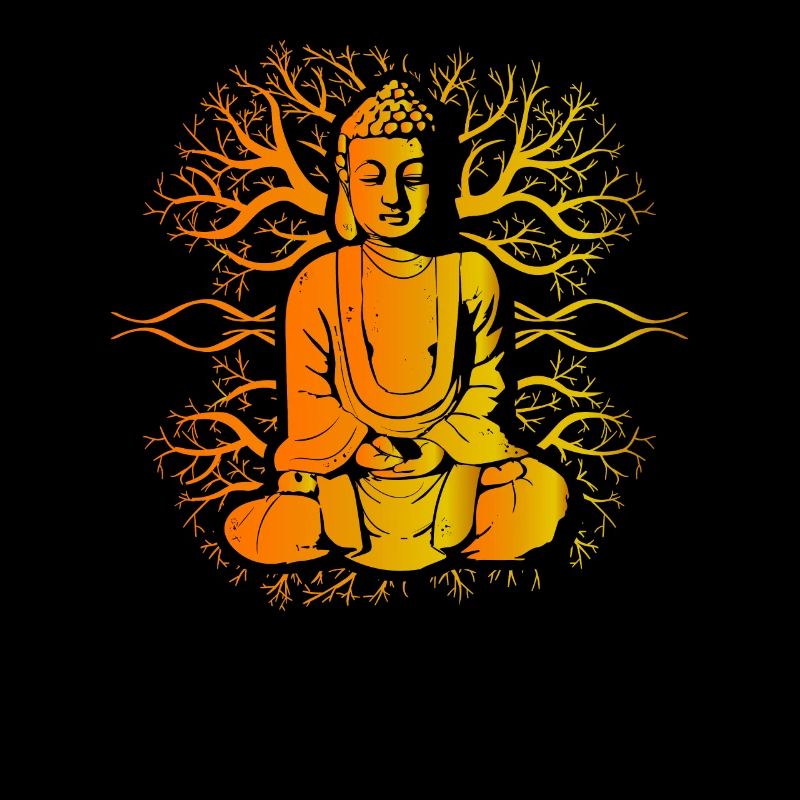 Life Tree Buddha Meditate