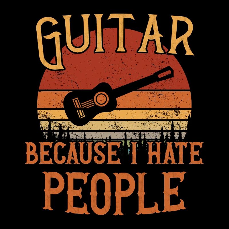 Guitar - Because I hate people / Gitarre