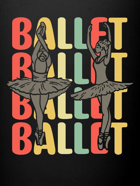Ballerina Dancing Ballet