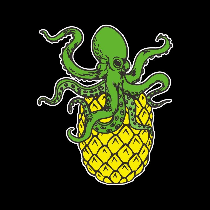 Cute Octo Pineapple